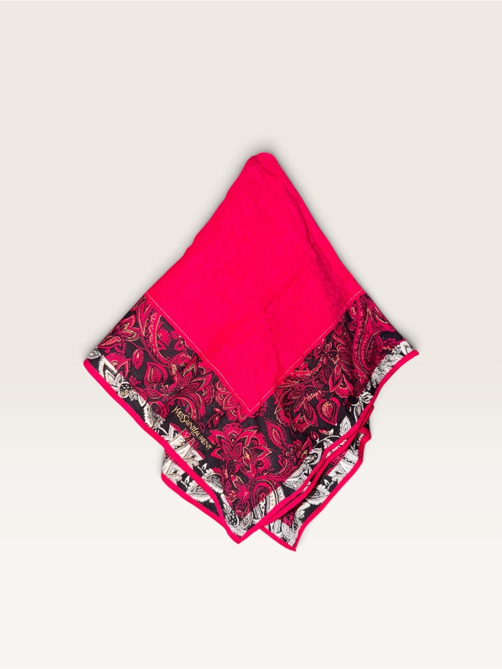 Yves Saint Laurent Cotton Scarf - Picture 4 of 5